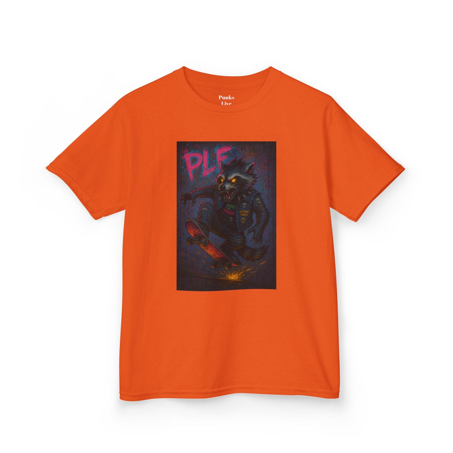 PLF “"Skateboard" Tee” Tee | Punk Kidswear by PLF - Punks Live Forever