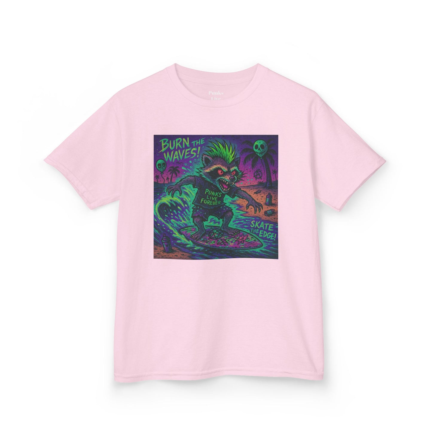 PLF “"Surfing" Tee” Tee | Punk Kidswear by PLF - Punks Live Forever