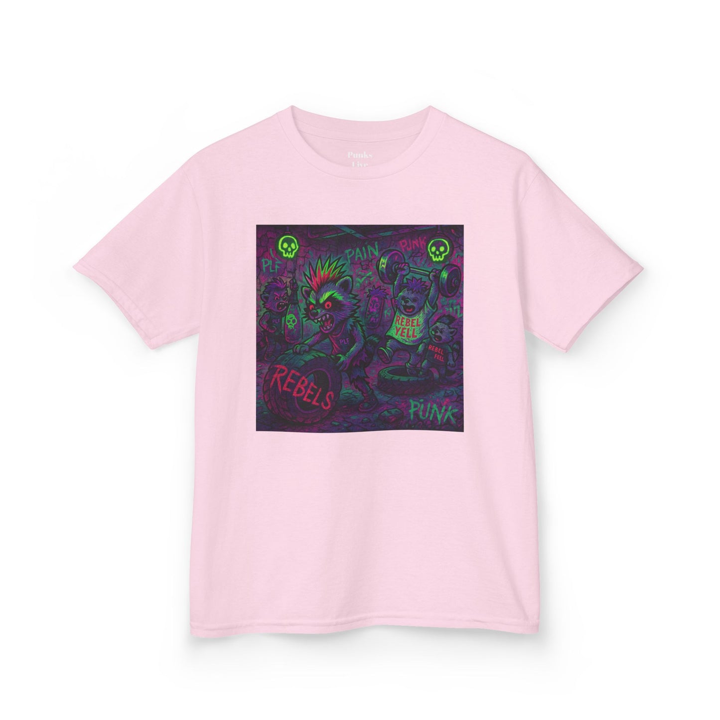 PLF “"Gym" Tee” Tee | Punk Kidswear by PLF - Punks Live Forever