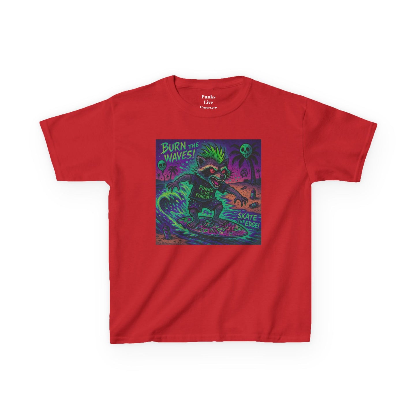 PLF “"Surfing" Tee” Tee | Punk Kidswear by PLF - Punks Live Forever