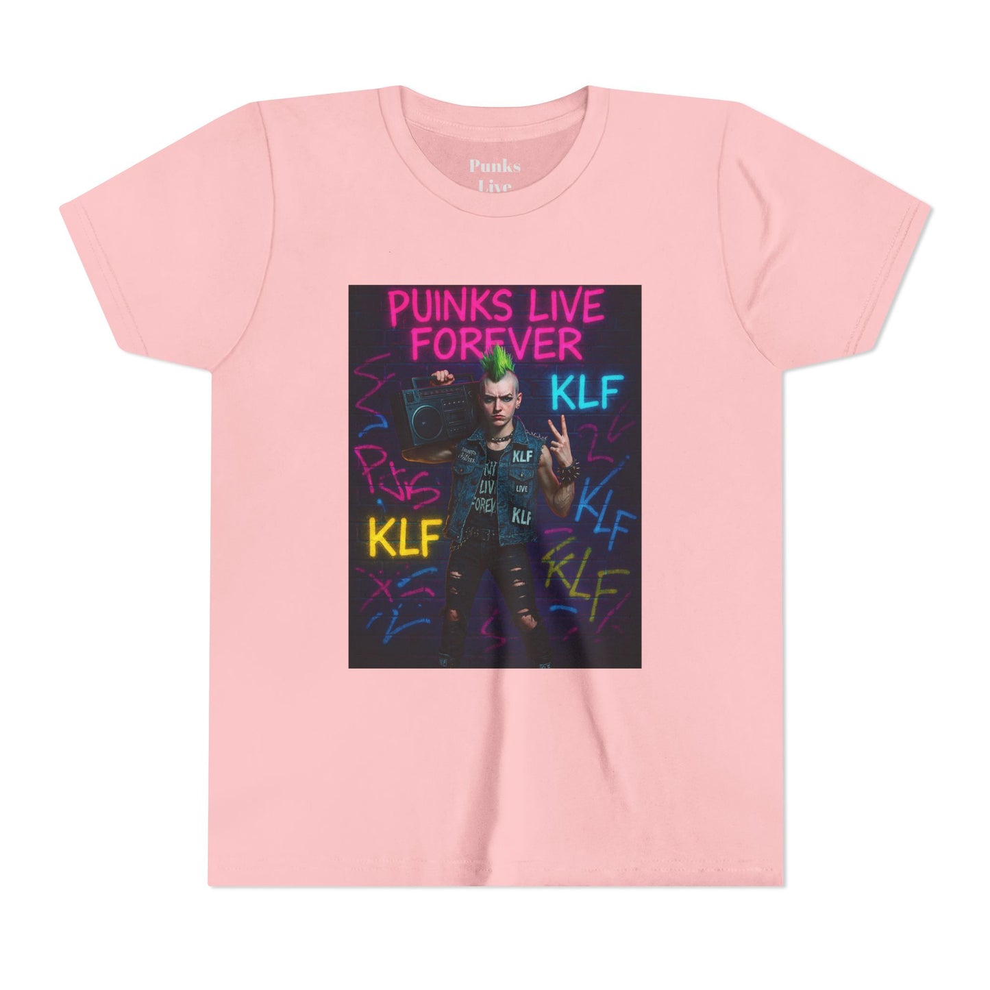 PLF “"Boombox Rebellion Tee” Tee | Punk Kidswear by PLF - Punks Live Forever