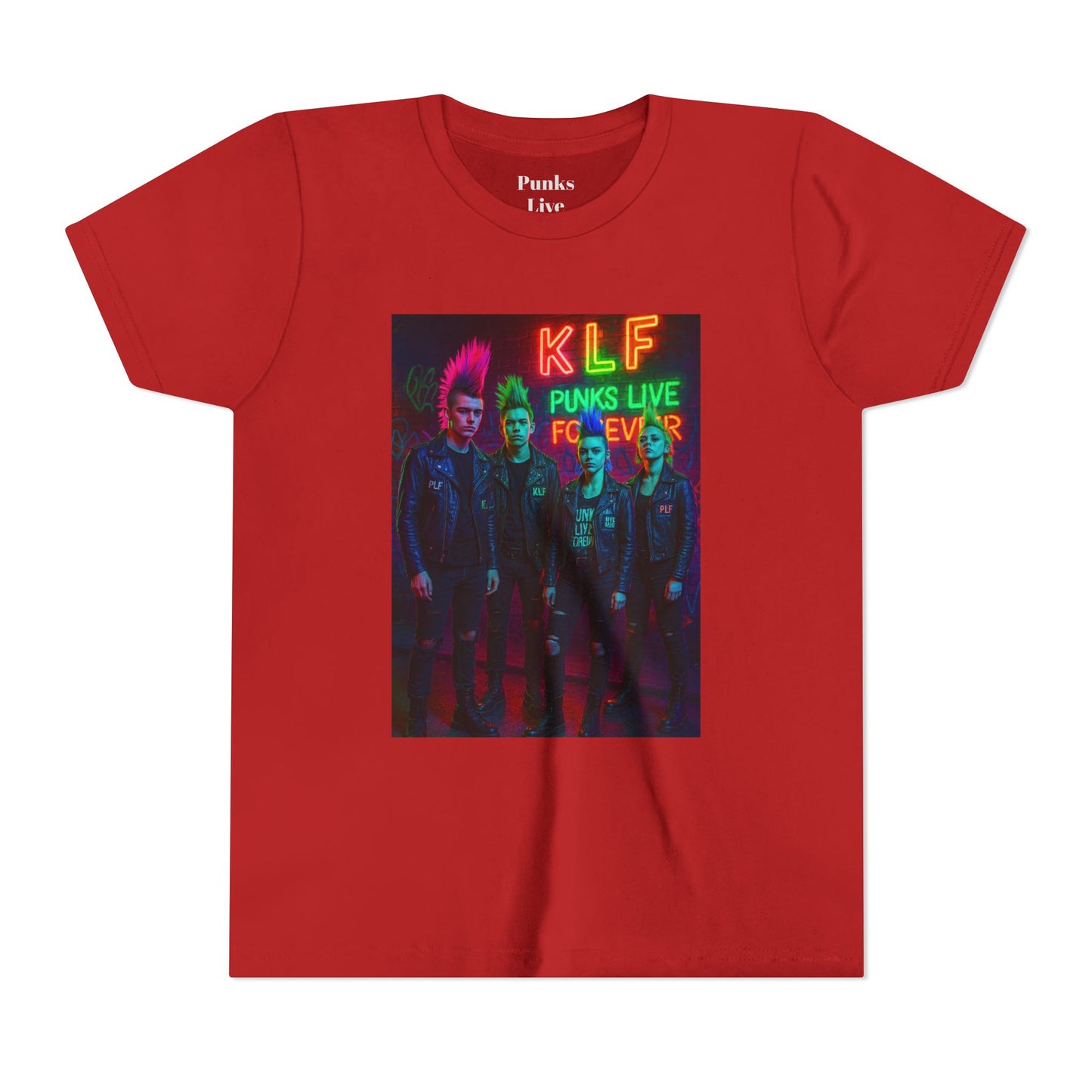 PLF “Neon Syndicate Tee” Tee | Punk Kidswear by PLF - Punks Live Forever