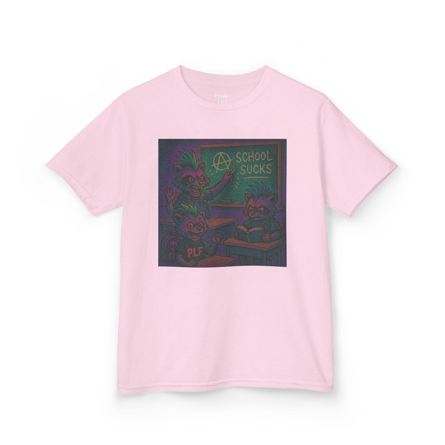 PLF “"School" Tee” Tee | Punk Kidswear by PLF - Punks Live Forever
