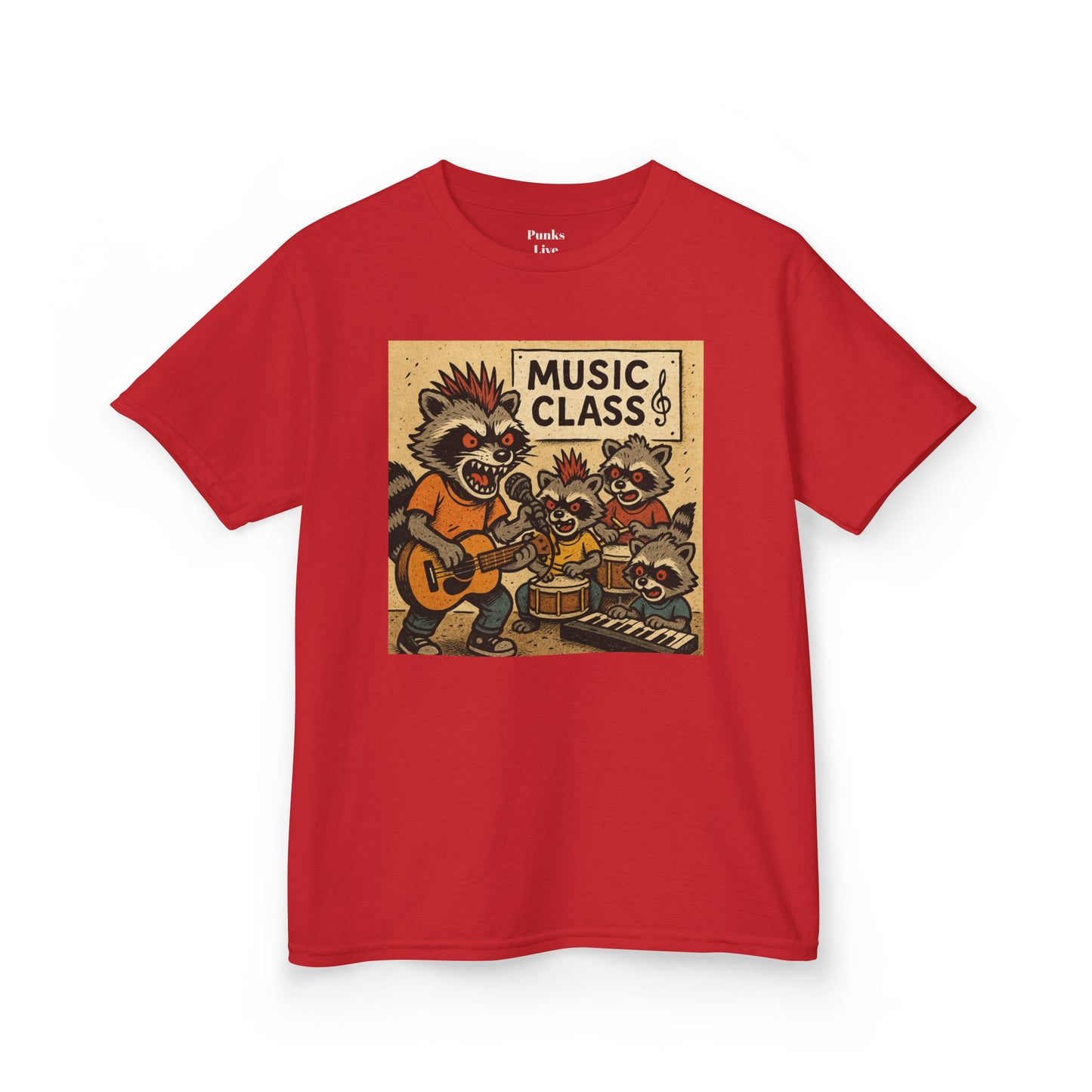 PLF “"Music Class" Tee” Tee | Punk Kidswear by PLF - Punks Live Forever