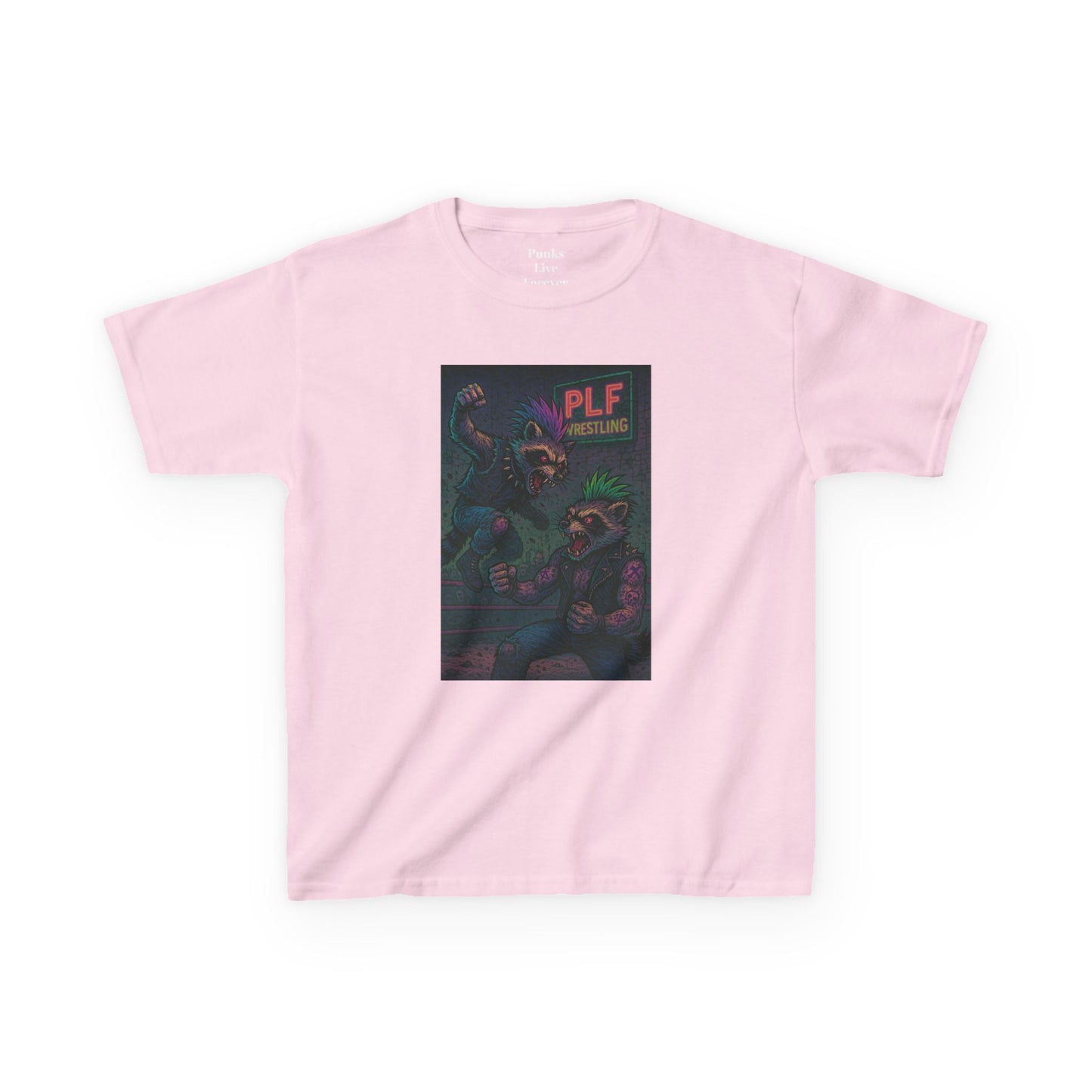 PLF “"Wrestler" Tee” Tee | Punk Kidswear by PLF - Punks Live Forever