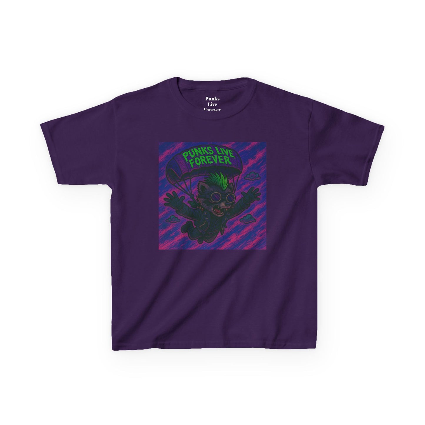 PLF “"Parachute" Tee” Tee | Punk Kidswear by PLF - Punks Live Forever