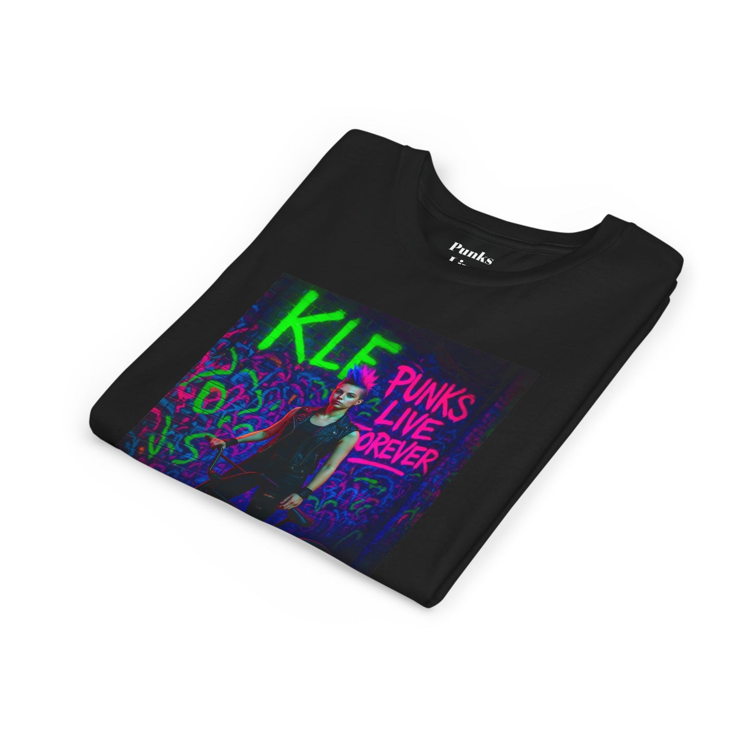 PLF “"Neon Resistance Tee” Tee | Punk Kidswear by PLF - Punks Live Forever