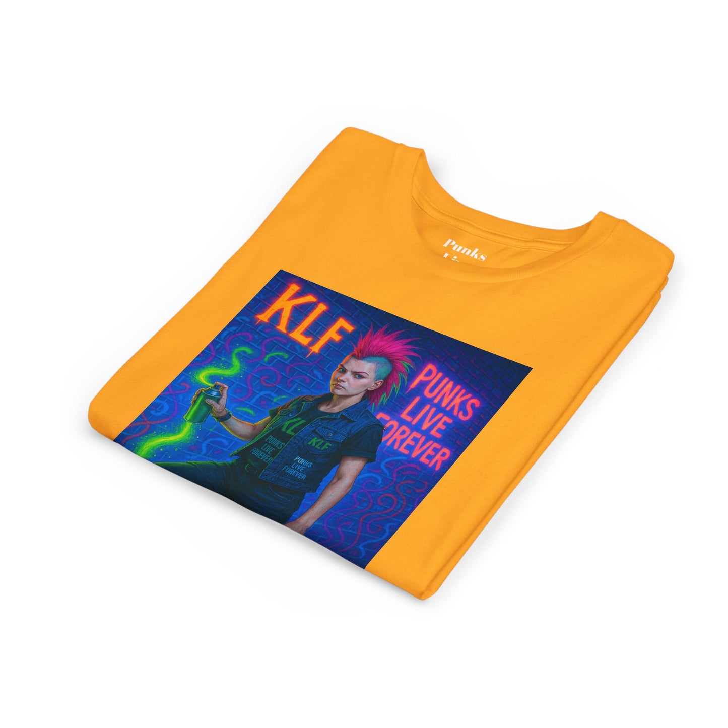 PLF “"Glow Riot Tee” Tee | Punk Kidswear by PLF - Punks Live Forever