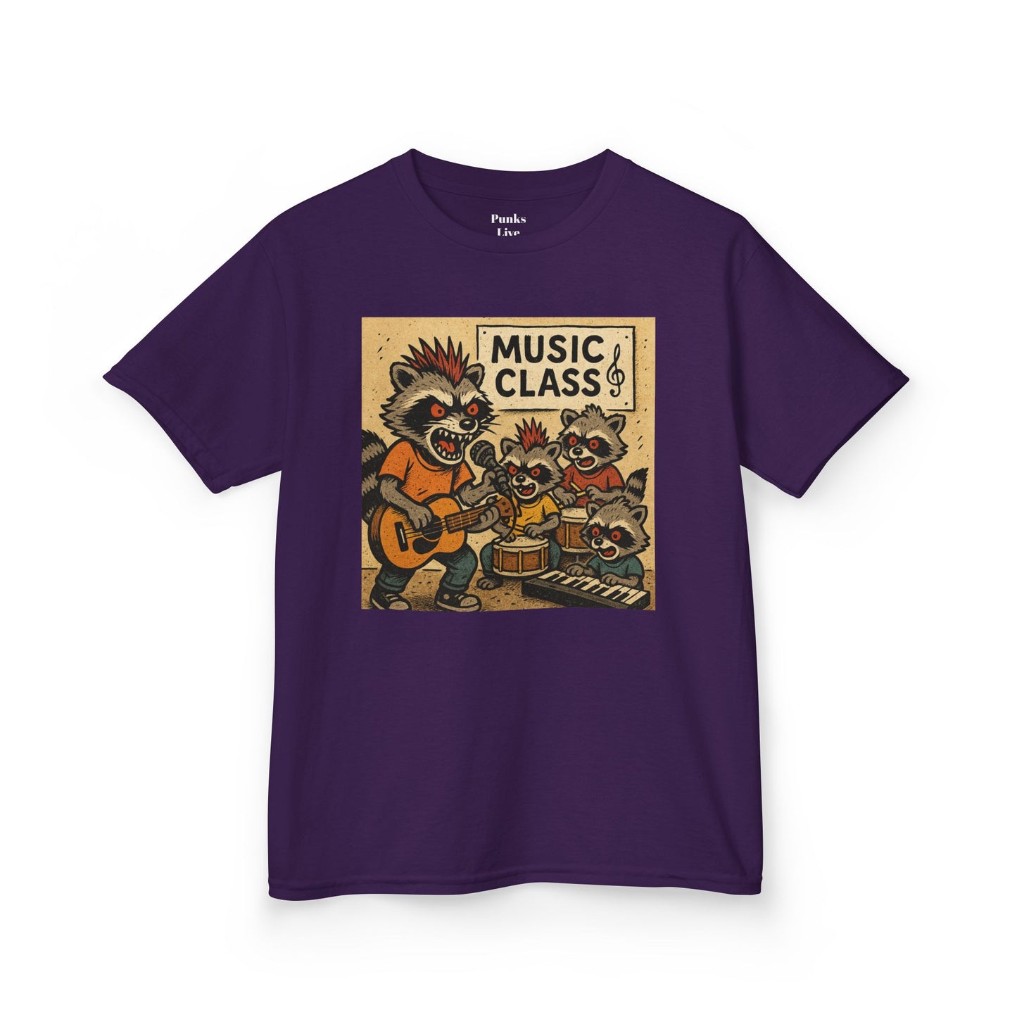 PLF “"Music Class" Tee” Tee | Punk Kidswear by PLF - Punks Live Forever
