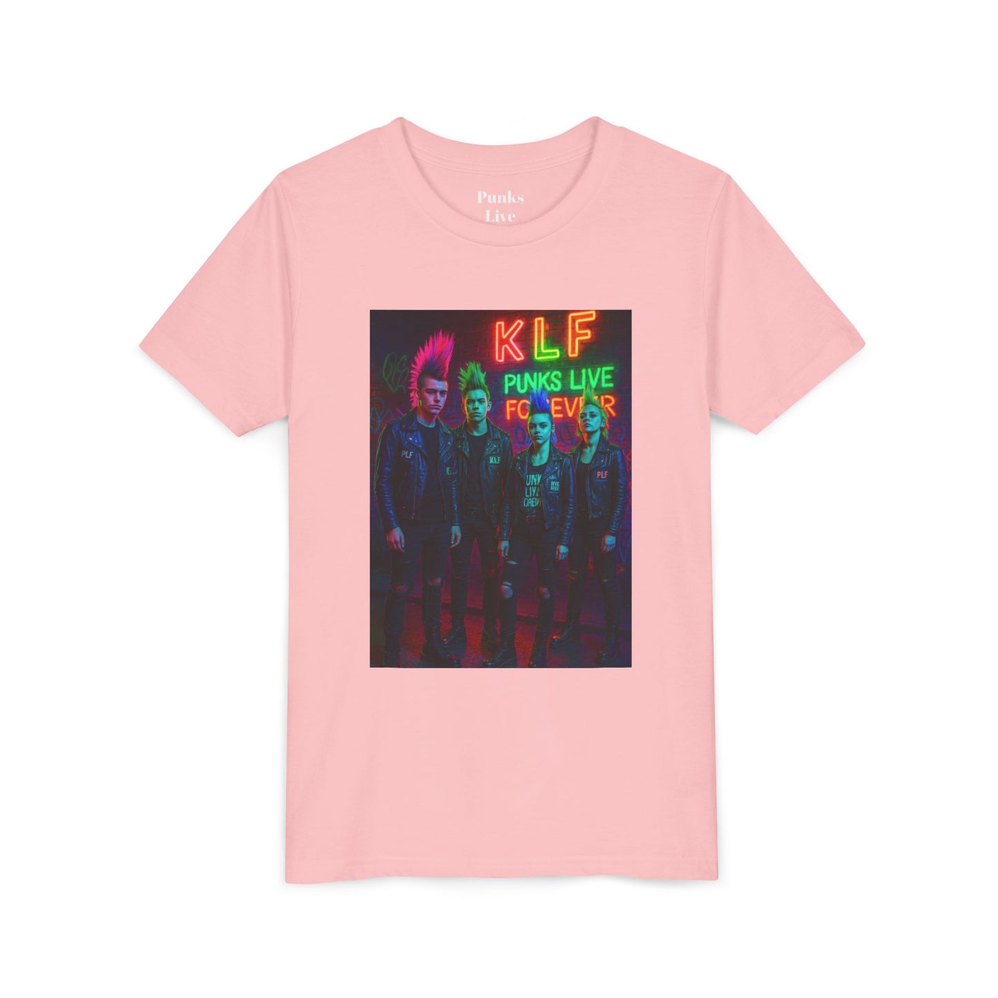 PLF “Neon Syndicate Tee” Tee | Punk Kidswear by PLF - Punks Live Forever