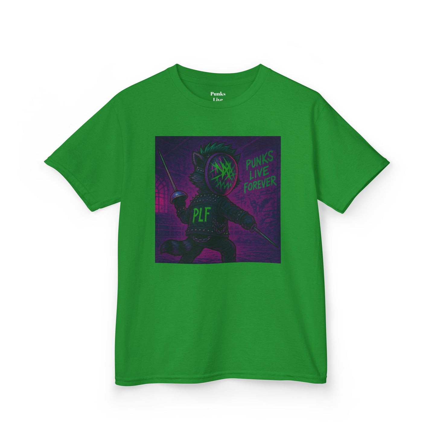 PLF “"Fencing" Tee” Tee | Punk Kidswear by PLF - Punks Live Forever