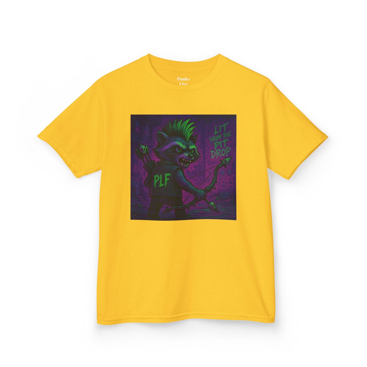 PLF “"Archery" Tee” Tee | Punk Kidswear by PLF - Punks Live Forever