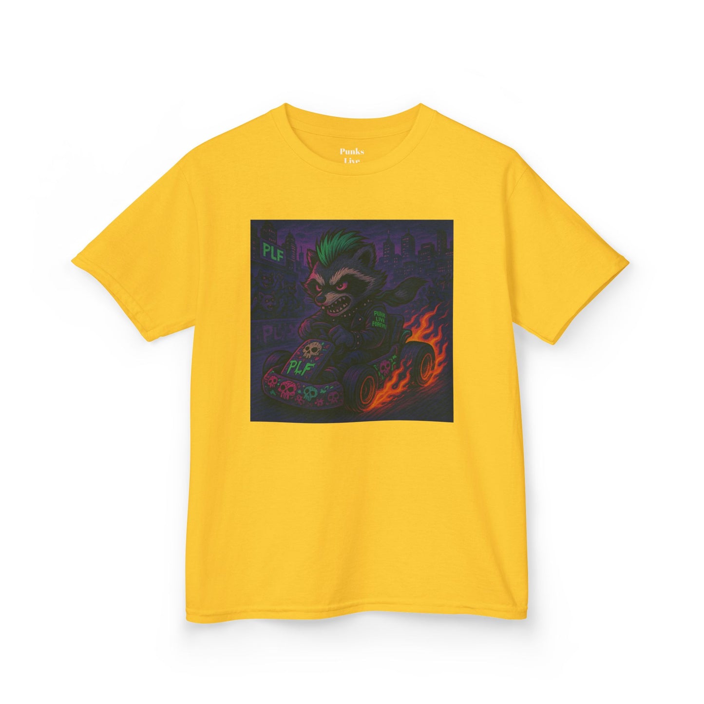 PLF “"Racing" Tee” Tee | Punk Kidswear by PLF - Punks Live Forever