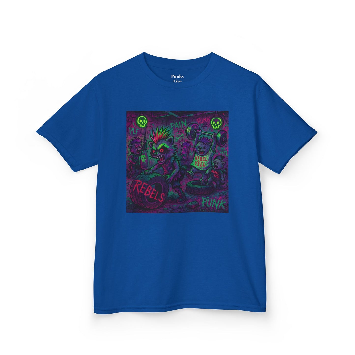 PLF “"Gym" Tee” Tee | Punk Kidswear by PLF - Punks Live Forever