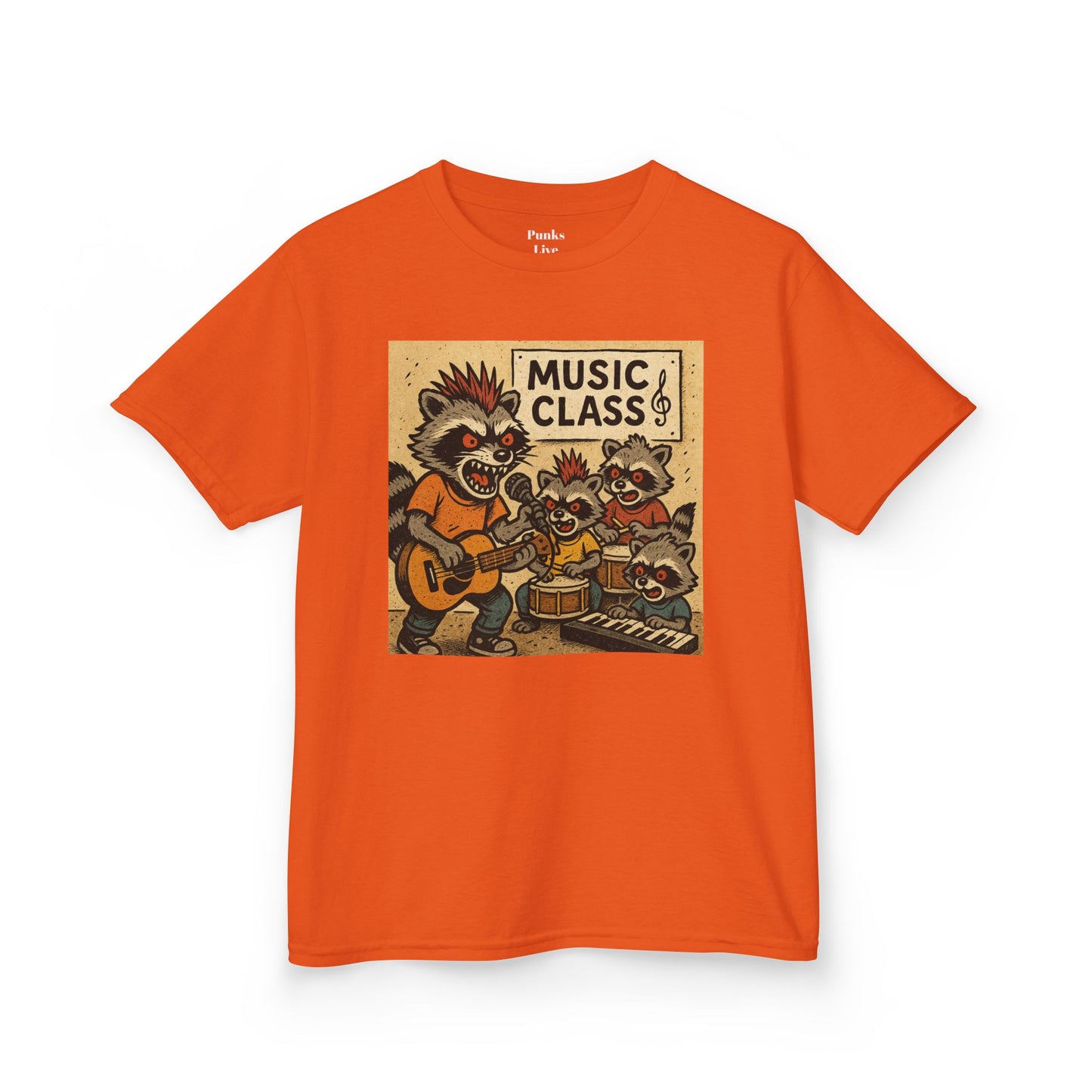 PLF “"Music Class" Tee” Tee | Punk Kidswear by PLF - Punks Live Forever