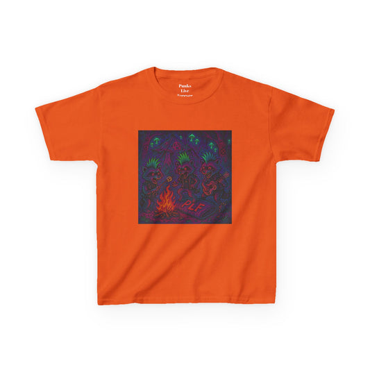 PLF “"Camping" Tee” Tee | Punk Kidswear by PLF - Punks Live Forever