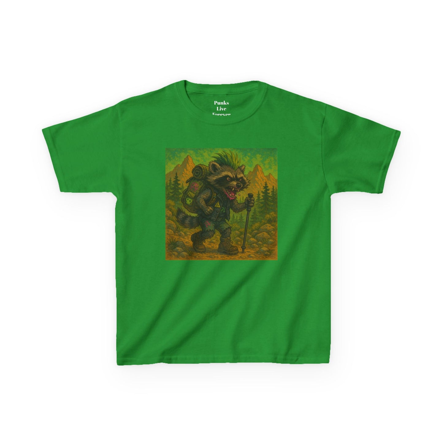 PLF “"Hiking" Tee” Tee | Punk Kidswear by PLF - Punks Live Forever