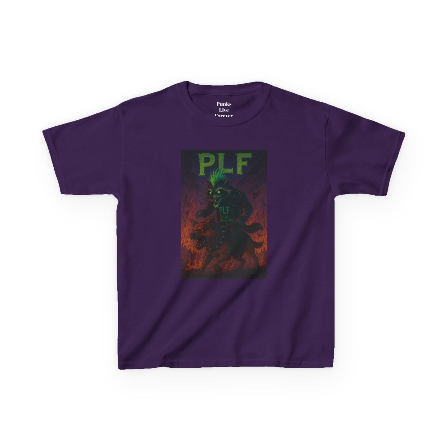PLF “"Chaos" Tee” Tee | Punk Kidswear by PLF - Punks Live Forever