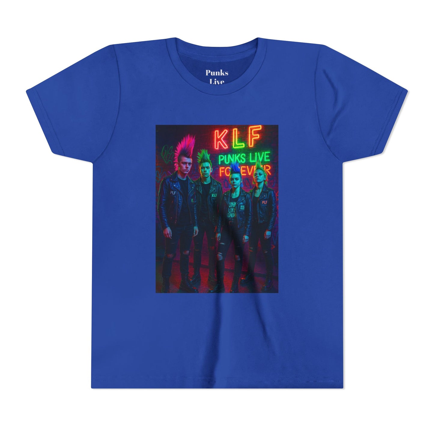 PLF “Neon Syndicate Tee” Tee | Punk Kidswear by PLF - Punks Live Forever