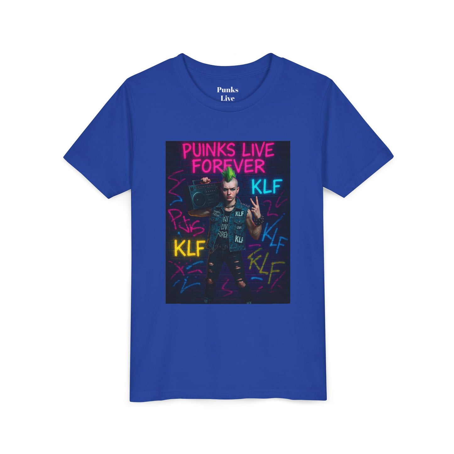 PLF “"Boombox Rebellion Tee” Tee | Punk Kidswear by PLF - Punks Live Forever