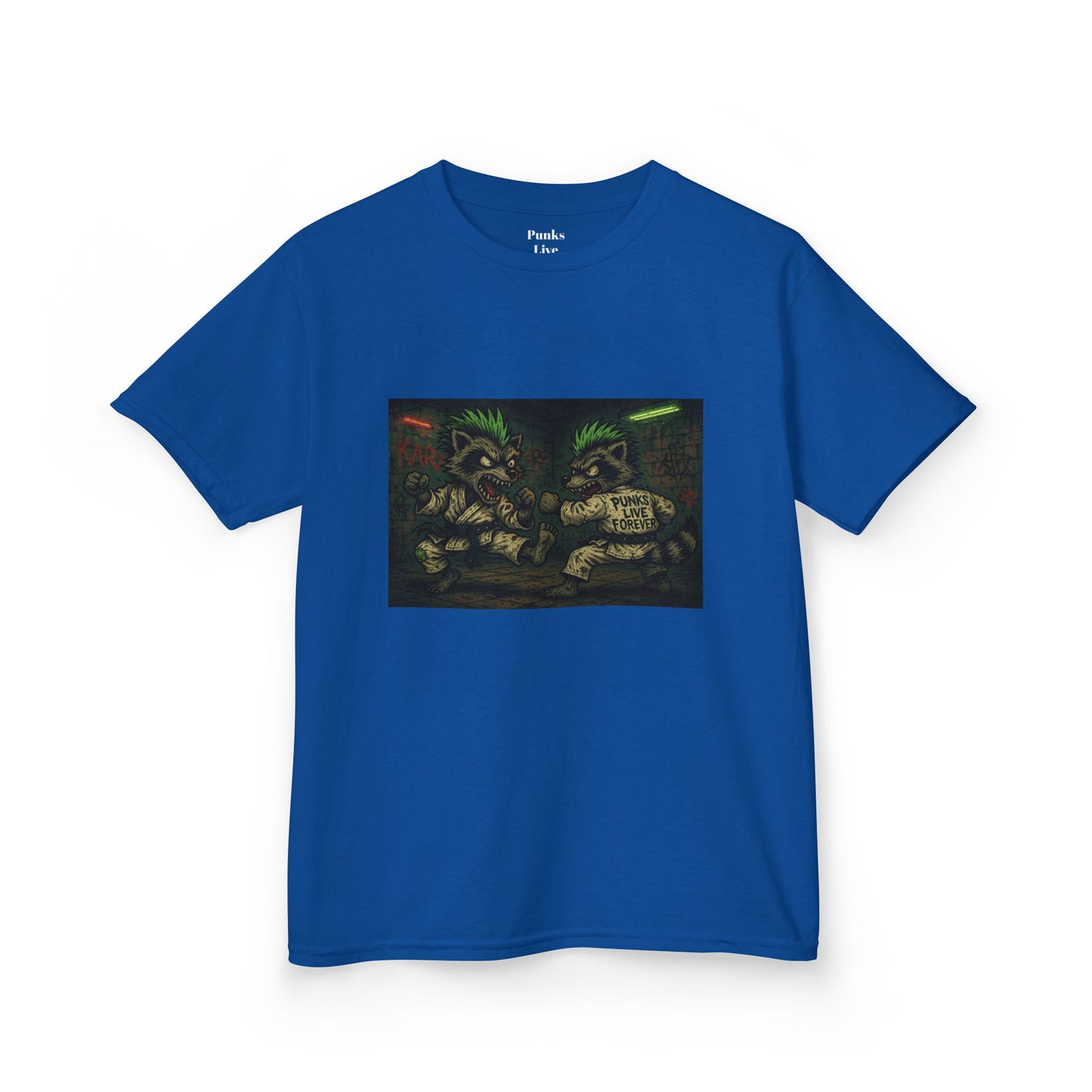 PLF “"Karate" Tee” Tee | Punk Kidswear by PLF - Punks Live Forever