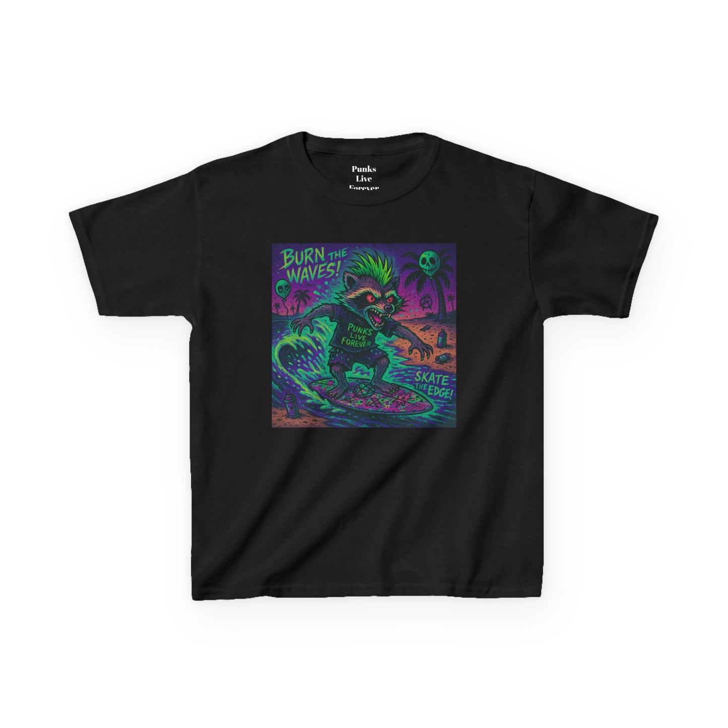 PLF “"Surfing" Tee” Tee | Punk Kidswear by PLF - Punks Live Forever