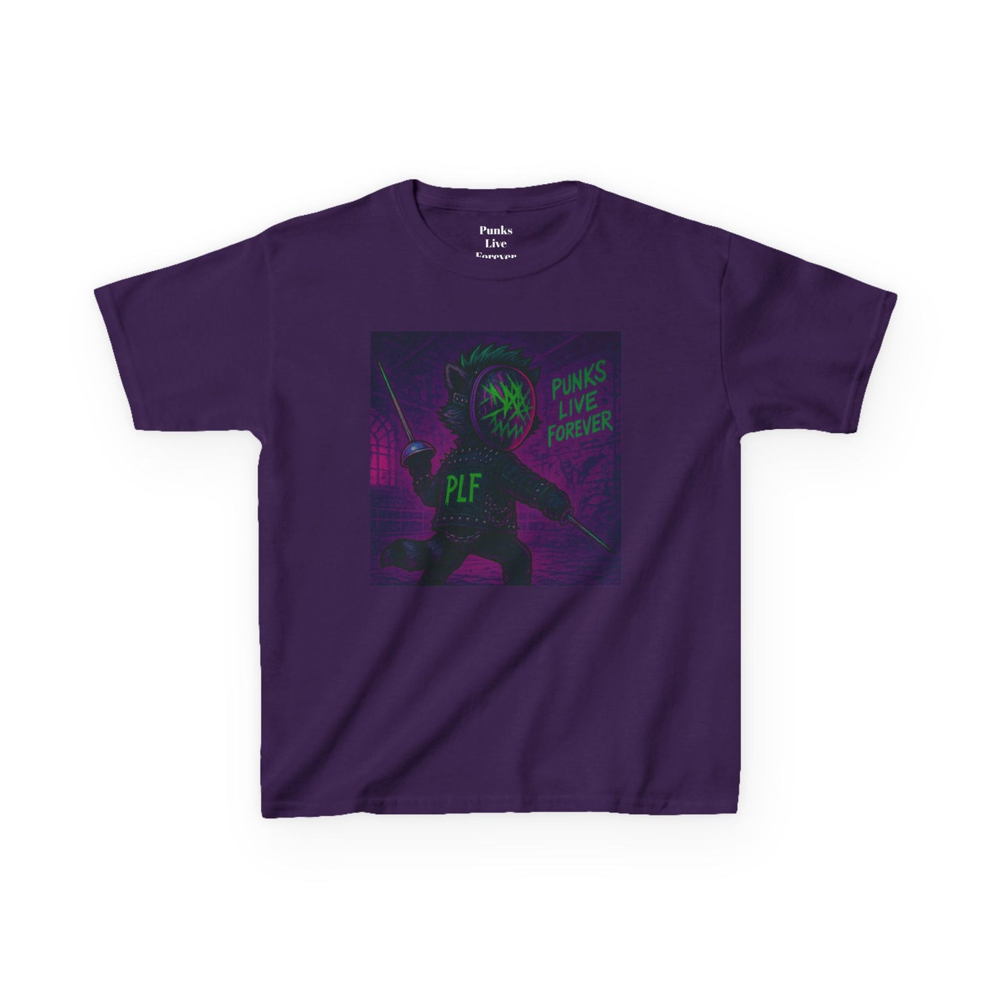 PLF “"Fencing" Tee” Tee | Punk Kidswear by PLF - Punks Live Forever