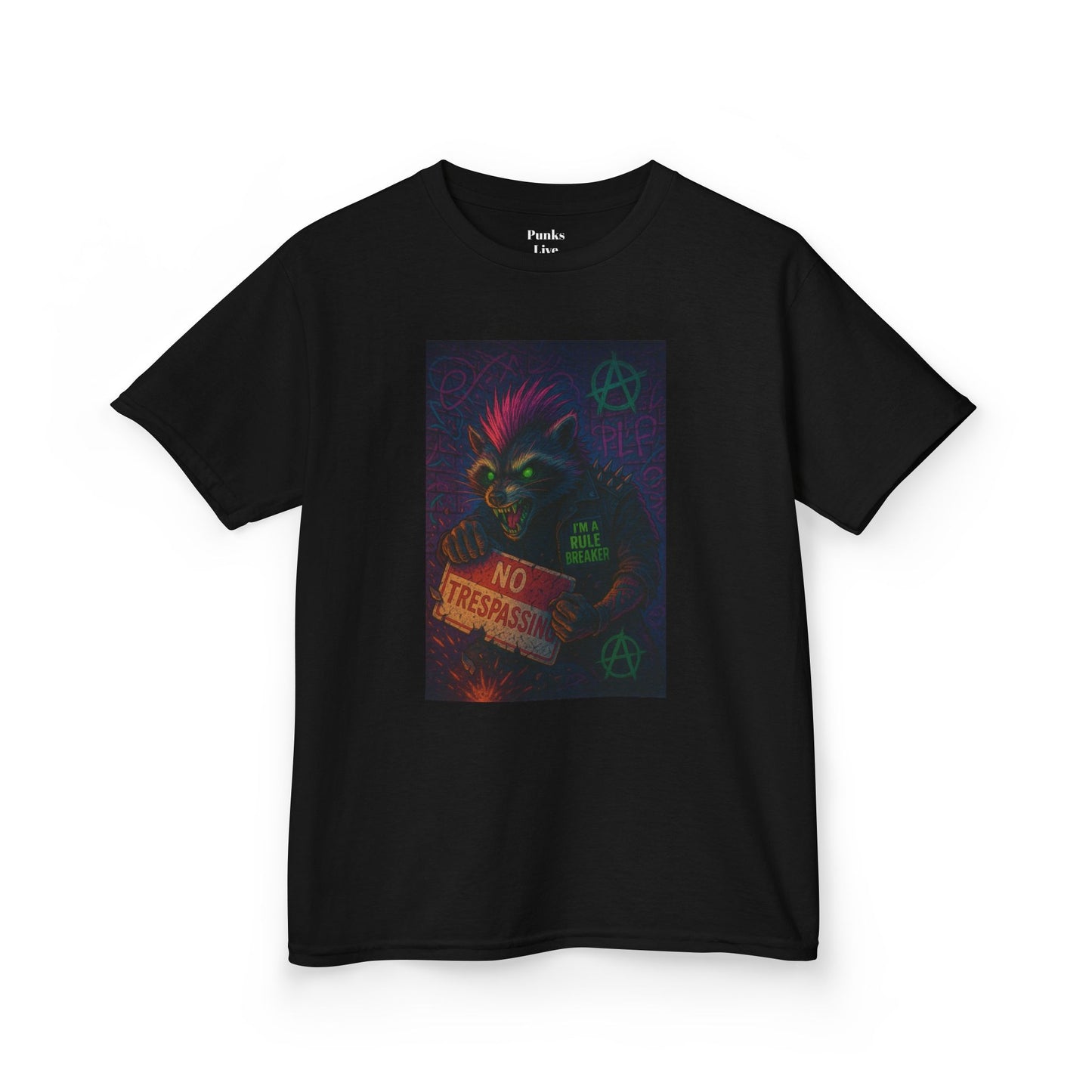 PLF “"Rule Breaker" Tee” Tee | Punk Kidswear by PLF - Punks Live Forever