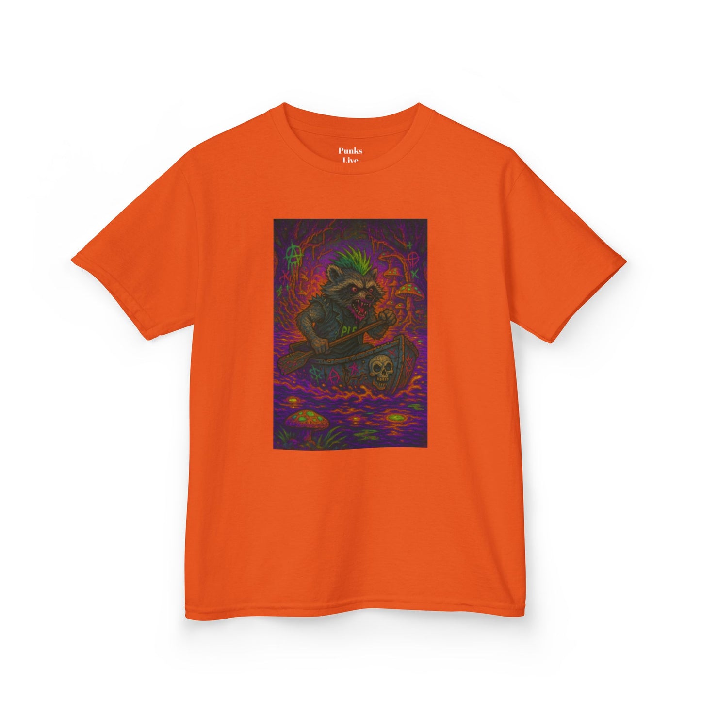 PLF “"Canoe" Tee” Tee | Punk Kidswear by PLF - Punks Live Forever