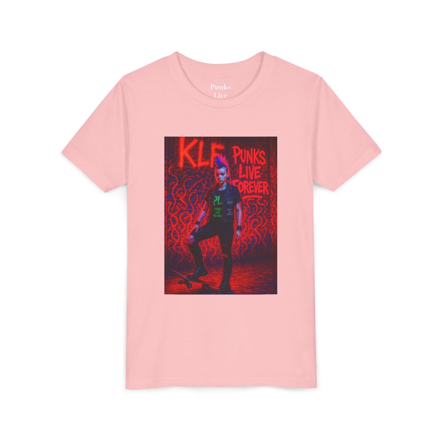 PLF “"Concrete Rebellion Tee” Tee | Punk Kidswear by PLF - Punks Live Forever