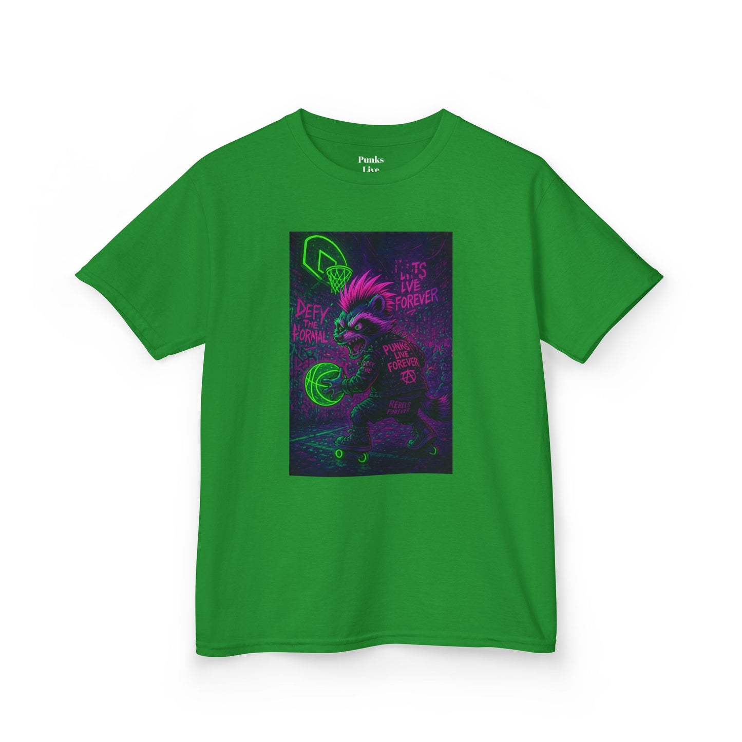 PLF “"Basketball" Tee” Tee | Punk Kidswear by PLF - Punks Live Forever