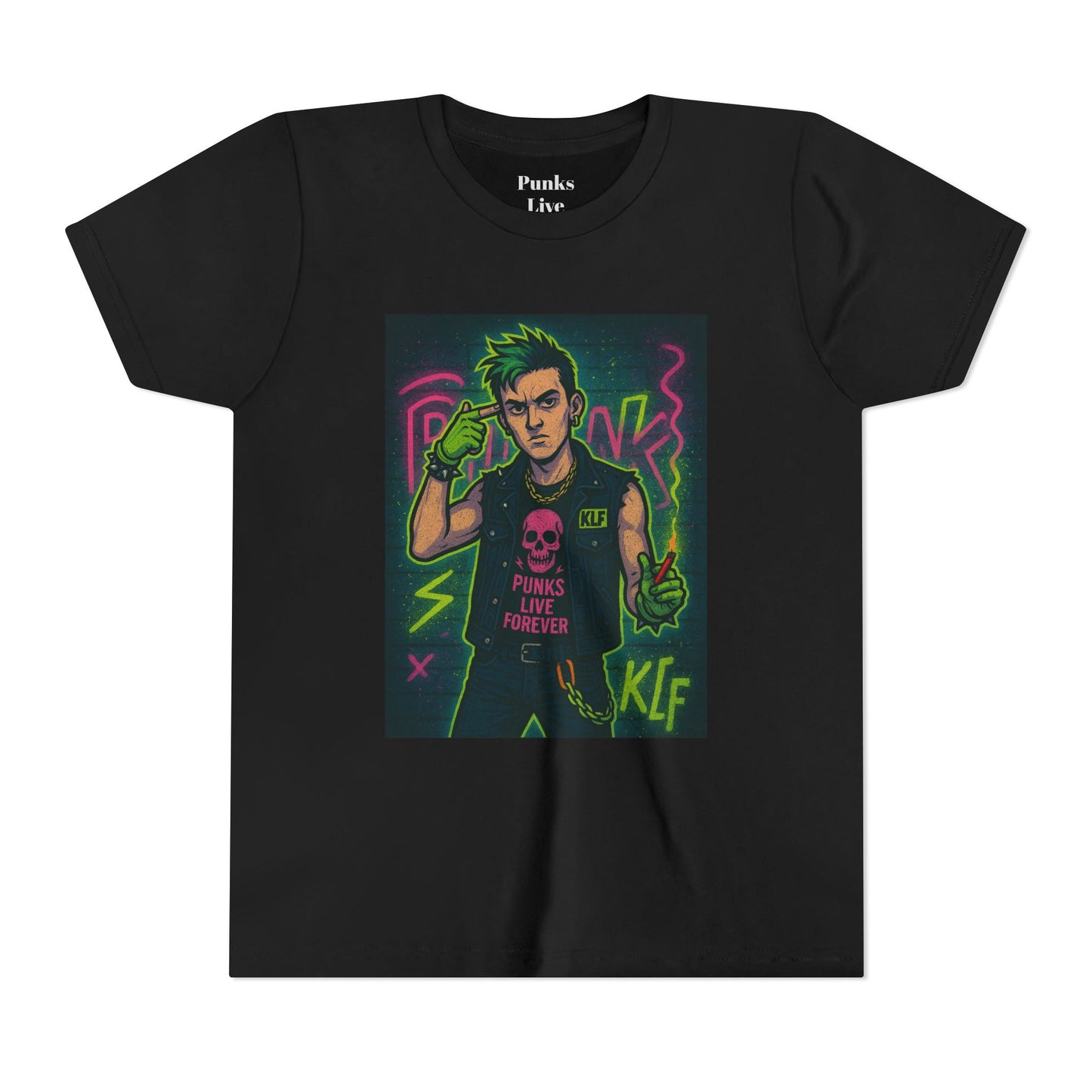PLF “"Light the Fuse" Tee” Tee | Punk Kidswear by PLF - Punks Live Forever