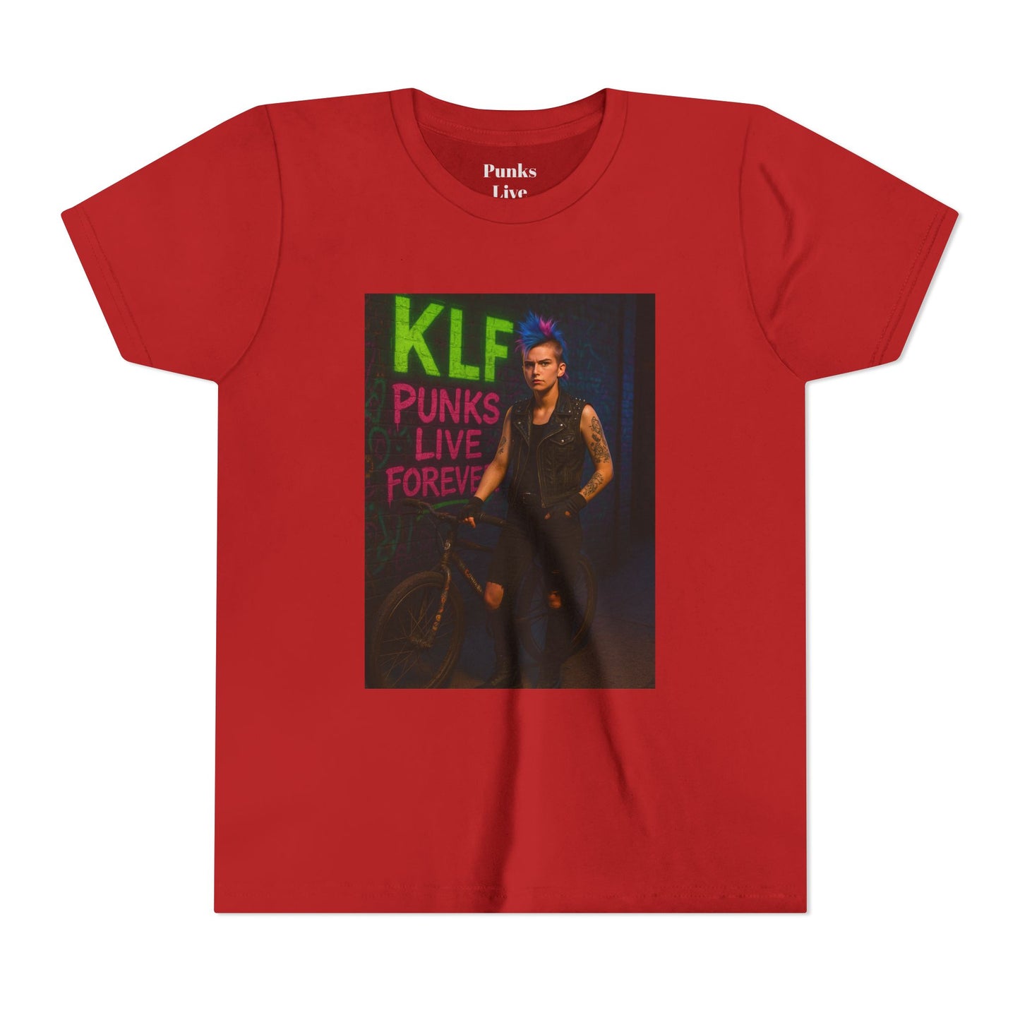 PLF “"Brickwall Burnout Tee” Tee | Punk Kidswear by PLF - Punks Live Forever