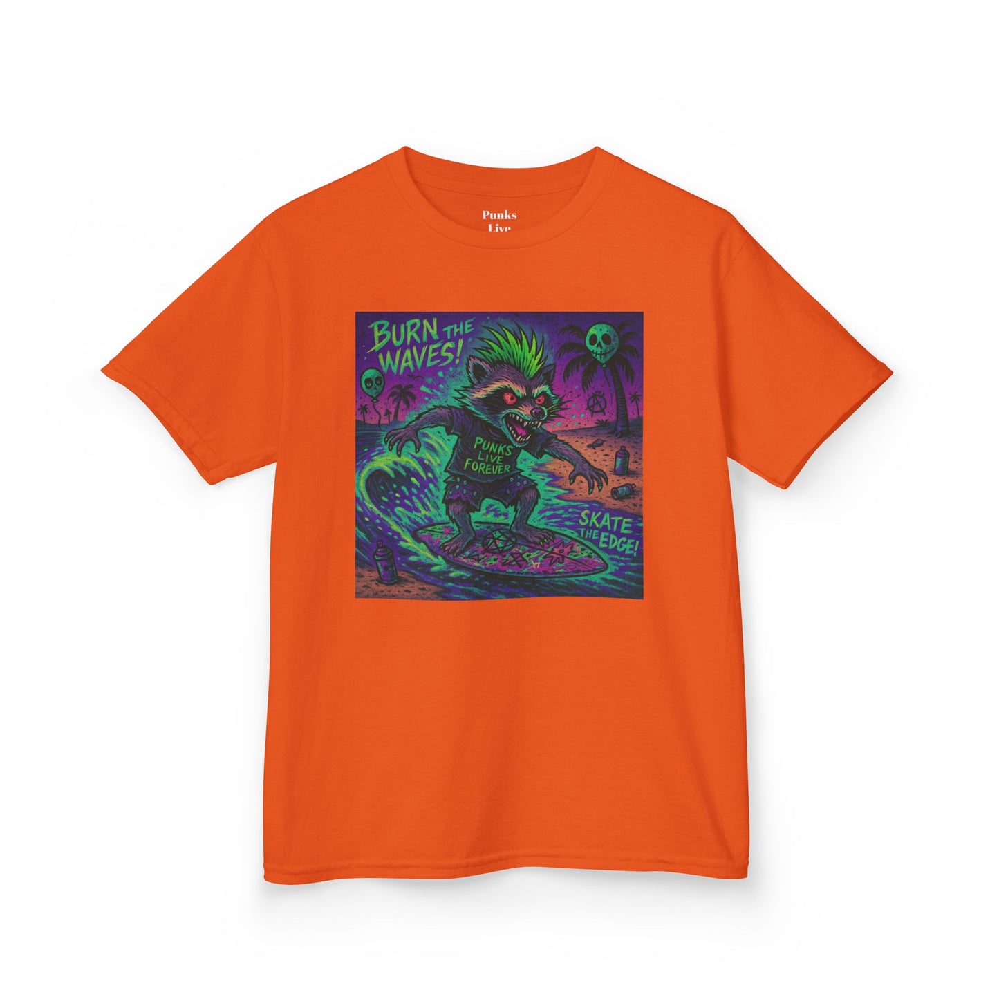 PLF “"Surfing" Tee” Tee | Punk Kidswear by PLF - Punks Live Forever