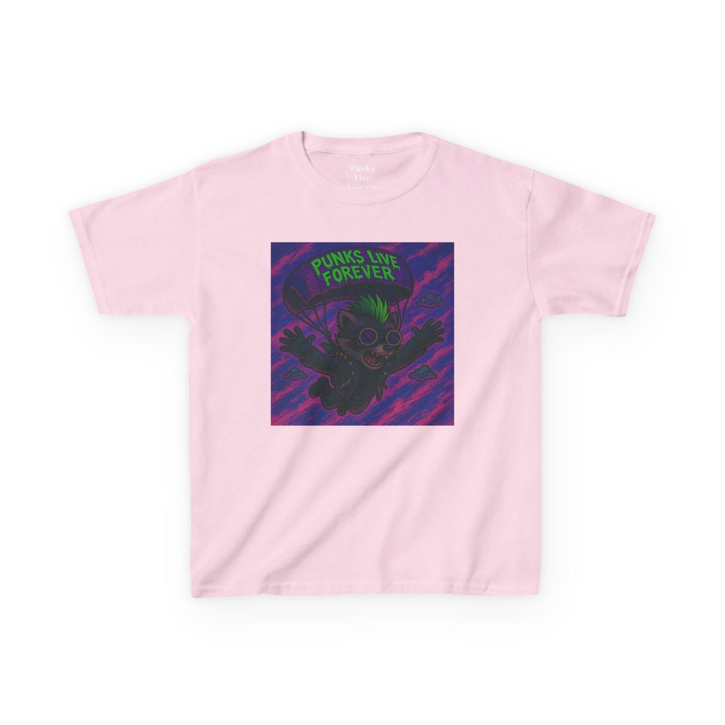 PLF “"Parachute" Tee” Tee | Punk Kidswear by PLF - Punks Live Forever