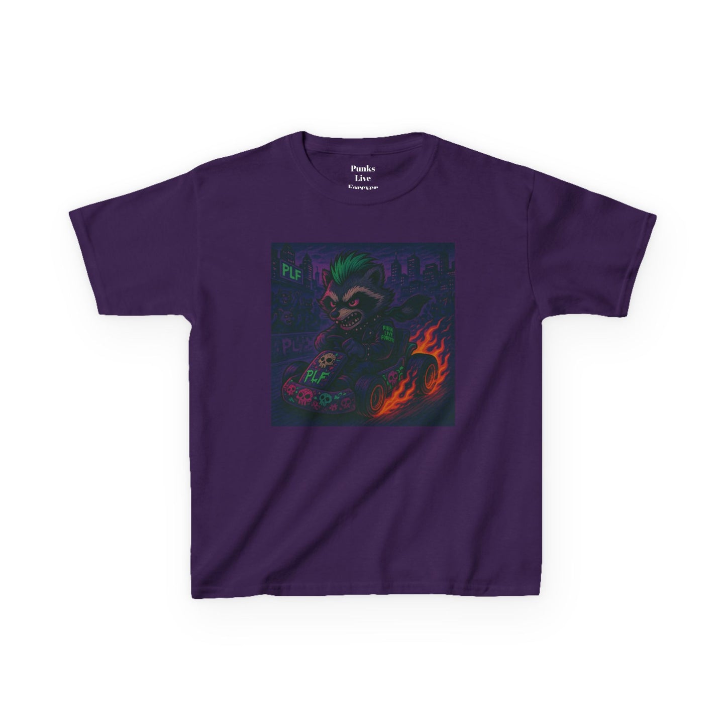 PLF “"Racing" Tee” Tee | Punk Kidswear by PLF - Punks Live Forever