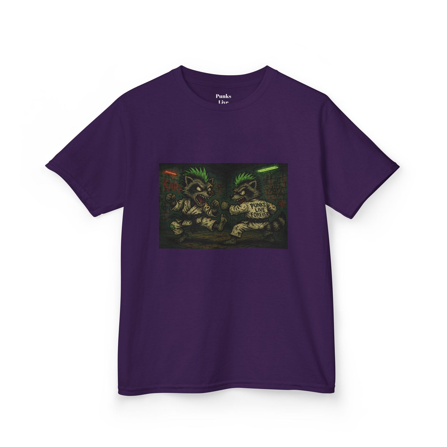 PLF “"Karate" Tee” Tee | Punk Kidswear by PLF - Punks Live Forever