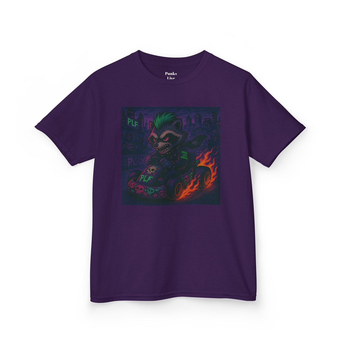 PLF “"Racing" Tee” Tee | Punk Kidswear by PLF - Punks Live Forever