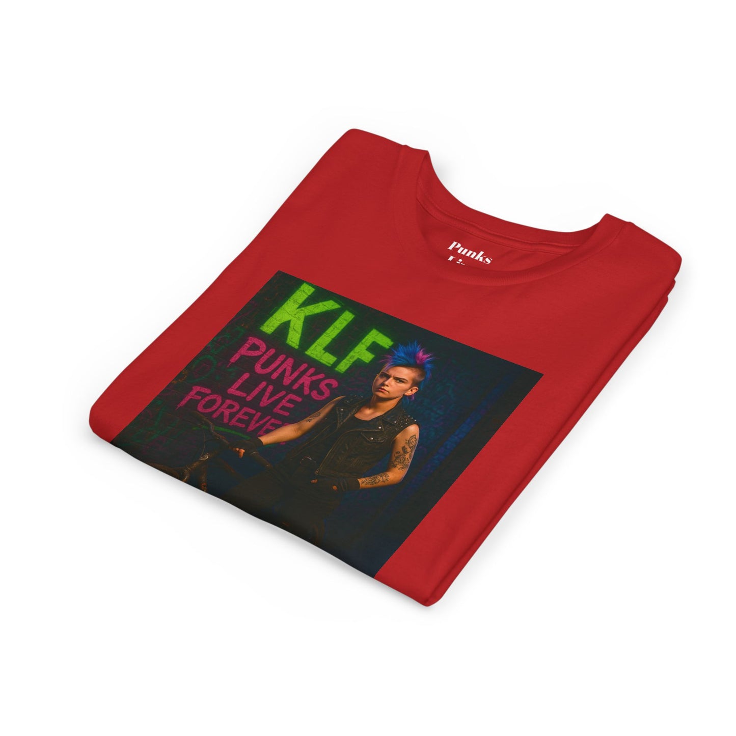 PLF “"Brickwall Burnout Tee” Tee | Punk Kidswear by PLF - Punks Live Forever