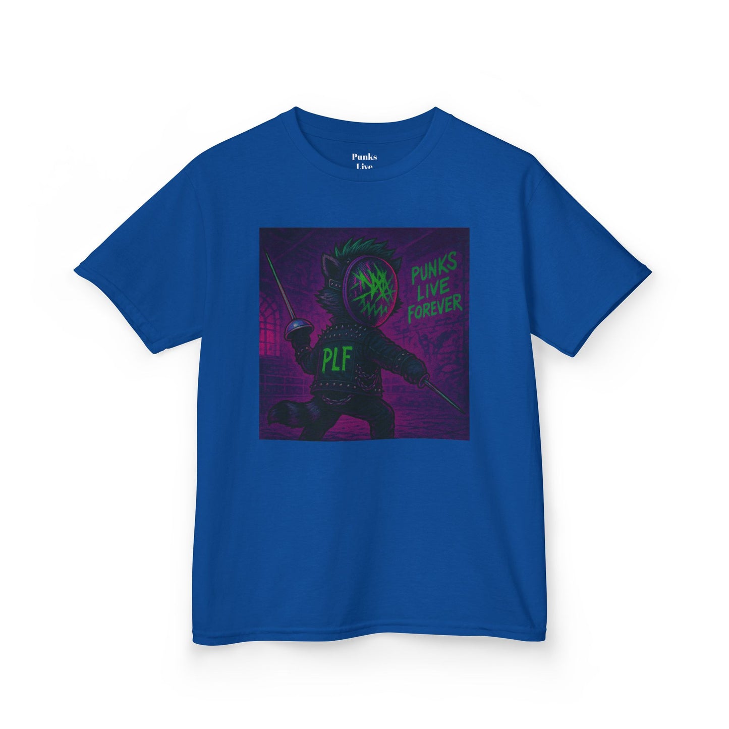 PLF “"Fencing" Tee” Tee | Punk Kidswear by PLF - Punks Live Forever
