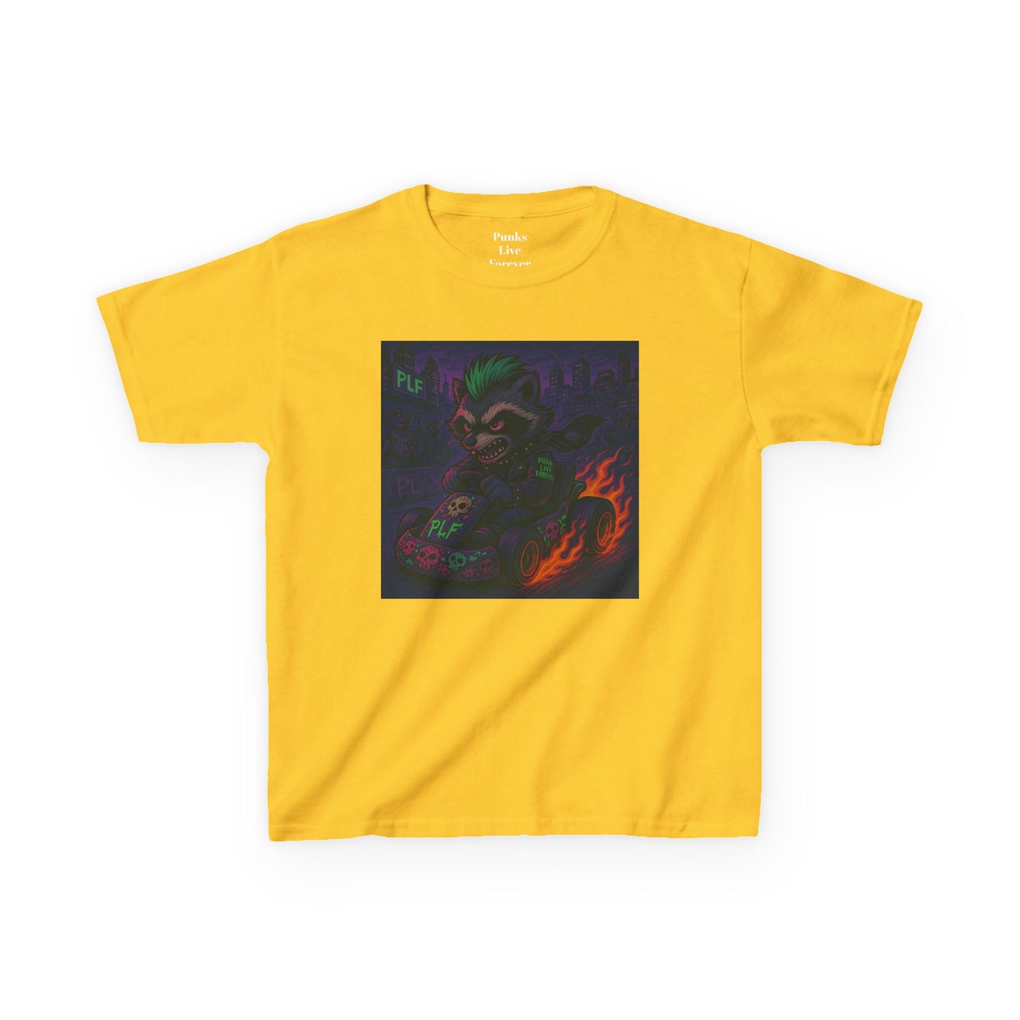 PLF “"Racing" Tee” Tee | Punk Kidswear by PLF - Punks Live Forever