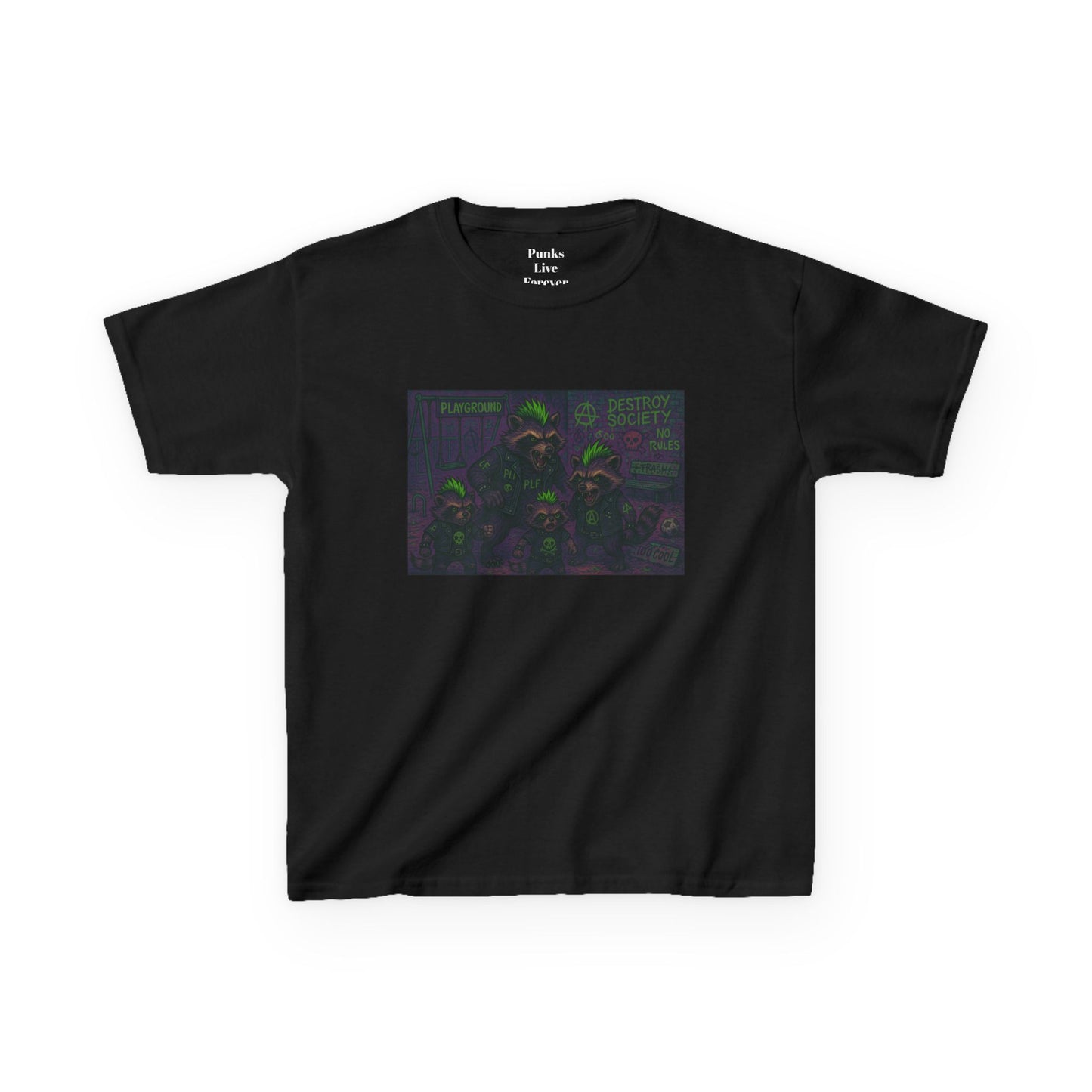 PLF “"Family" Tee” Tee | Punk Kidswear by PLF - Punks Live Forever