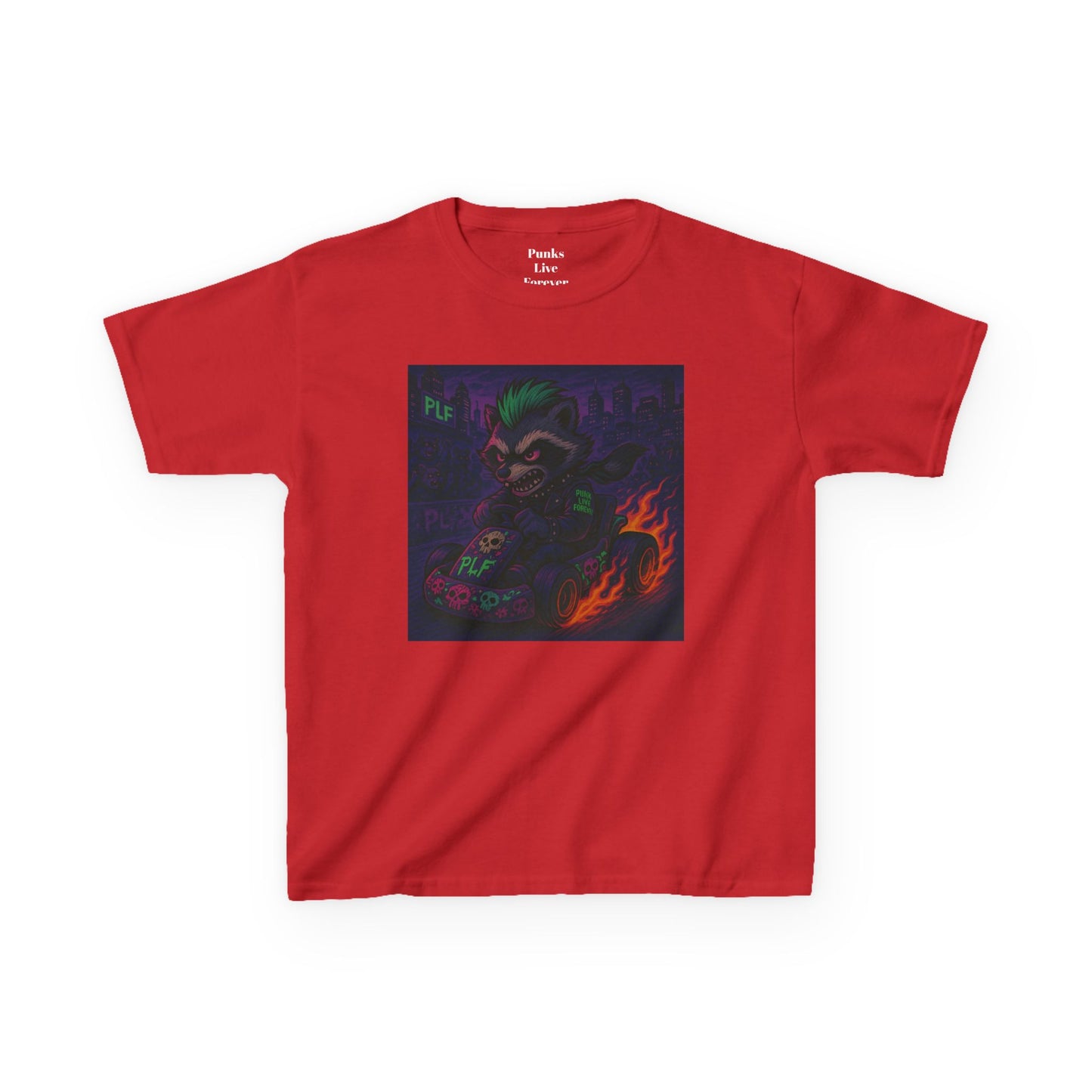 PLF “"Racing" Tee” Tee | Punk Kidswear by PLF - Punks Live Forever