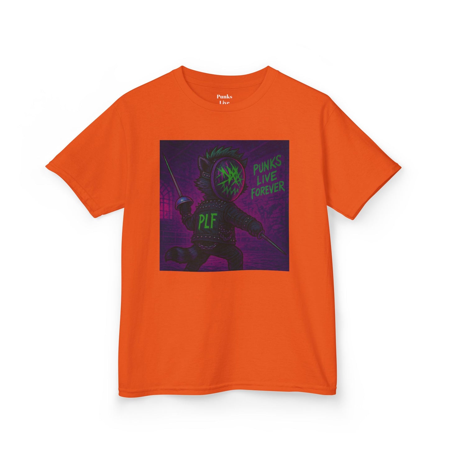 PLF “"Fencing" Tee” Tee | Punk Kidswear by PLF - Punks Live Forever