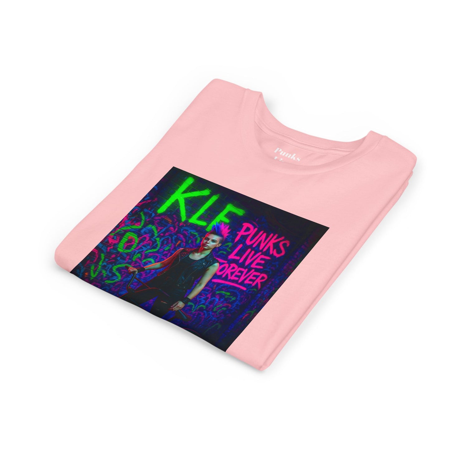 PLF “"Neon Resistance Tee” Tee | Punk Kidswear by PLF - Punks Live Forever