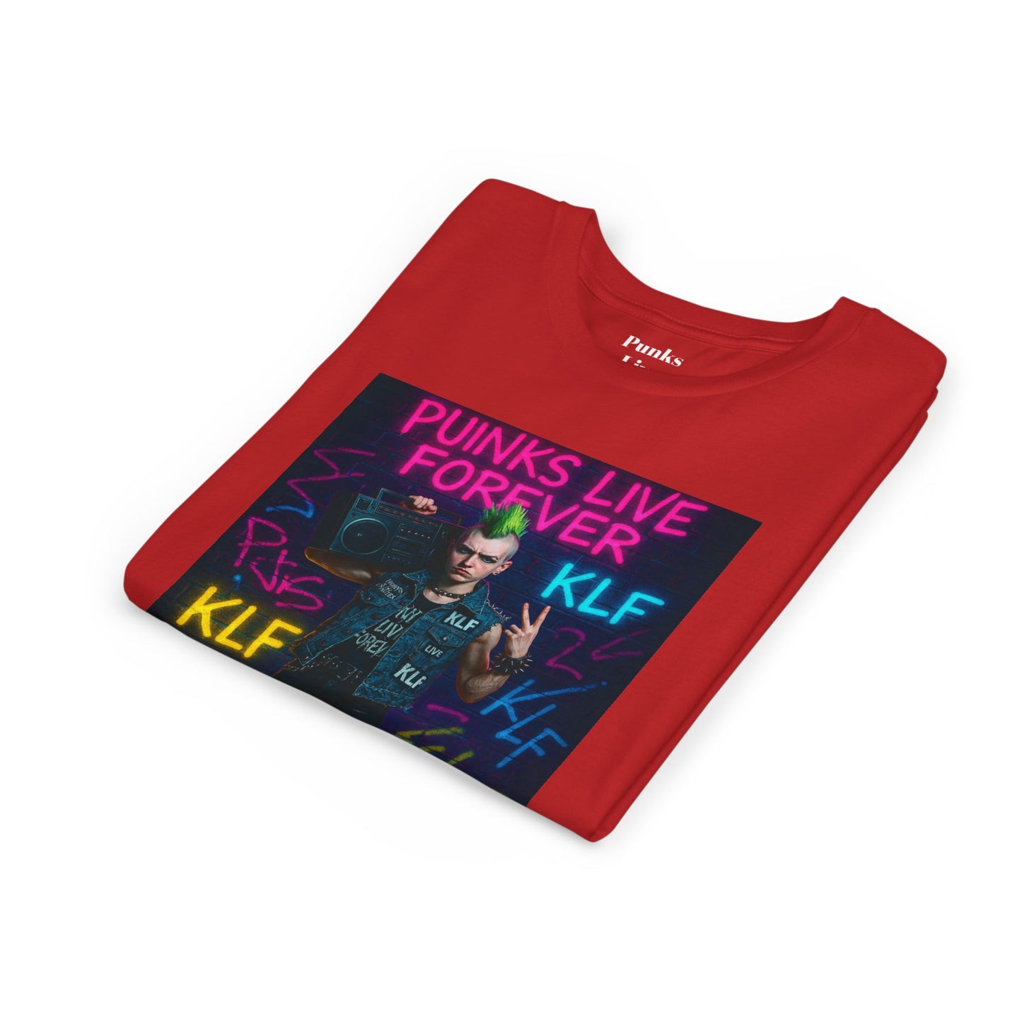 PLF “"Boombox Rebellion Tee” Tee | Punk Kidswear by PLF - Punks Live Forever