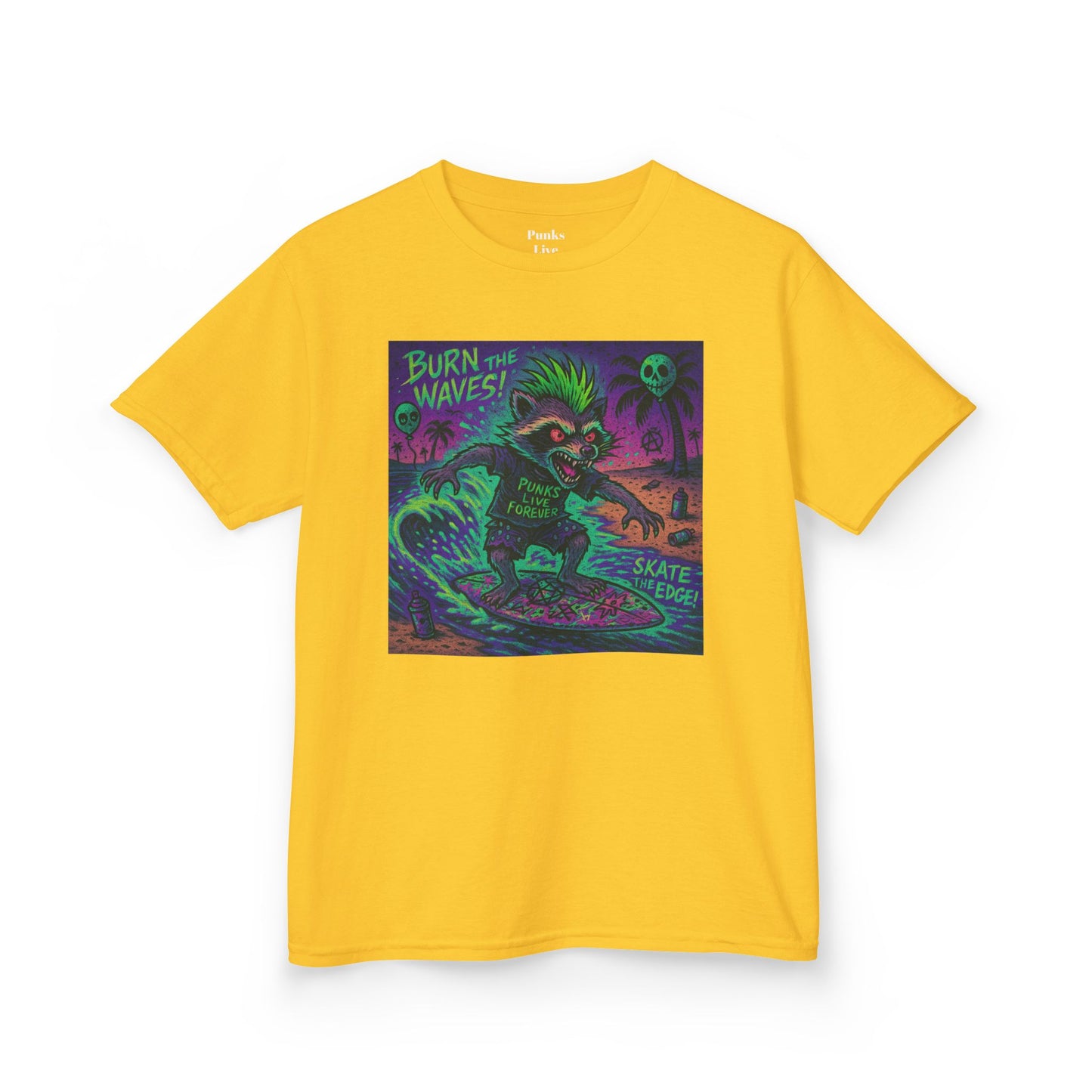 PLF “"Surfing" Tee” Tee | Punk Kidswear by PLF - Punks Live Forever