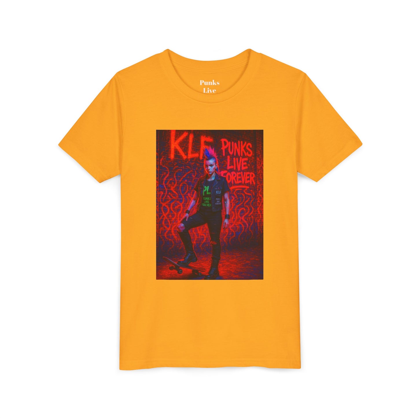 PLF “"Concrete Rebellion Tee” Tee | Punk Kidswear by PLF - Punks Live Forever
