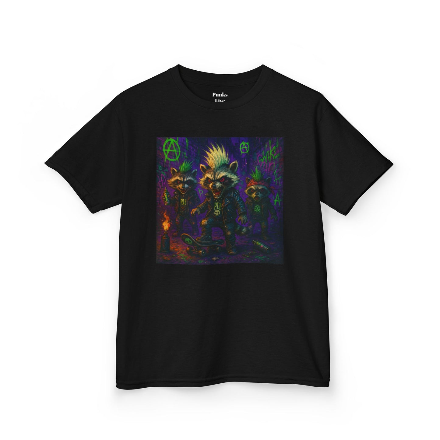 PLF “"Punky Kids" Tee” Tee | Punk Kidswear by PLF - Punks Live Forever