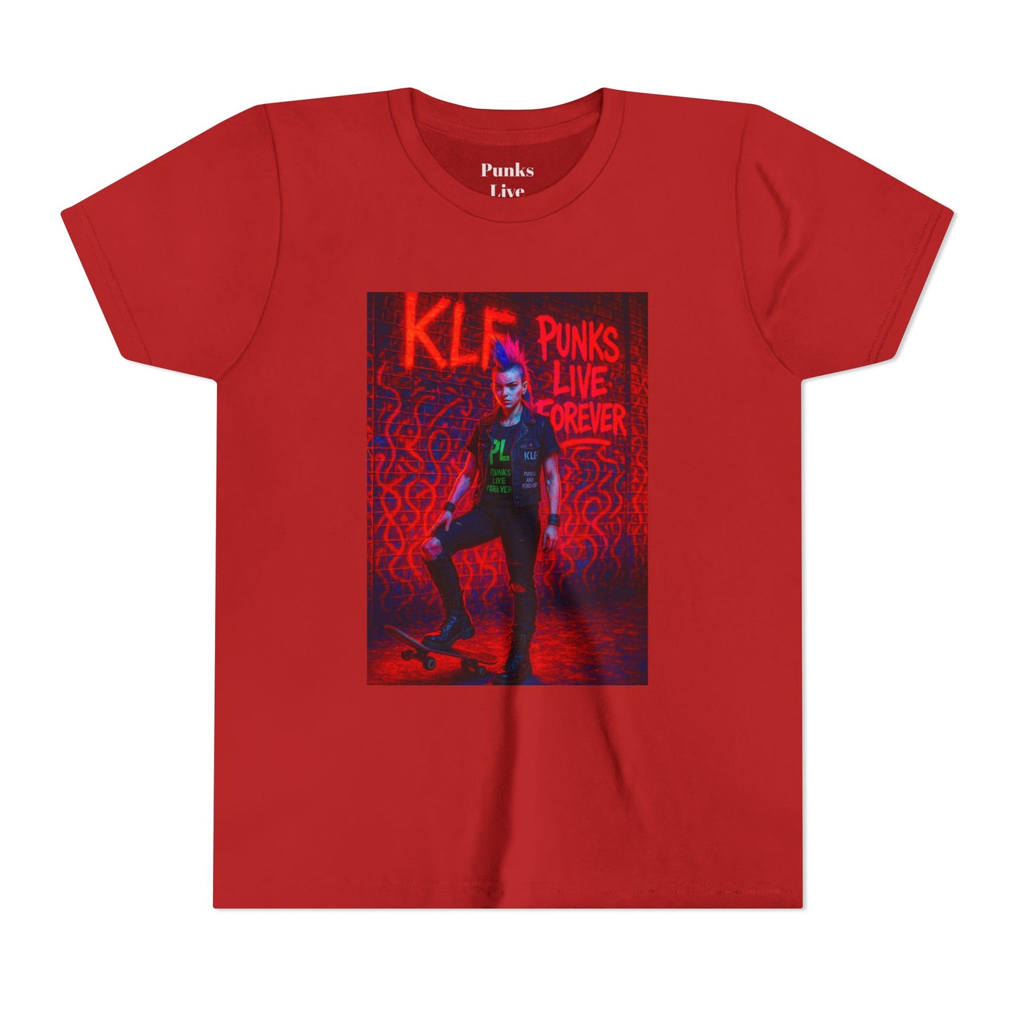 PLF “"Concrete Rebellion Tee” Tee | Punk Kidswear by PLF - Punks Live Forever